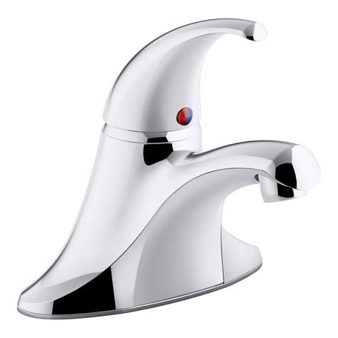 Kohler Coralais 4 In Centerset Single Handle Bathroom Faucet With