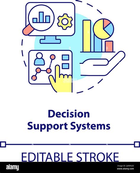 Decision Support Systems Concept Icon Stock Vector Image And Art Alamy