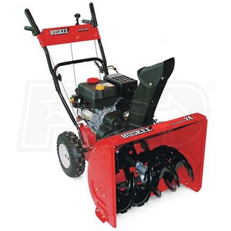 Huskee 31as62ee731 24 179cc Two Stage Snow Blower W Electric Start