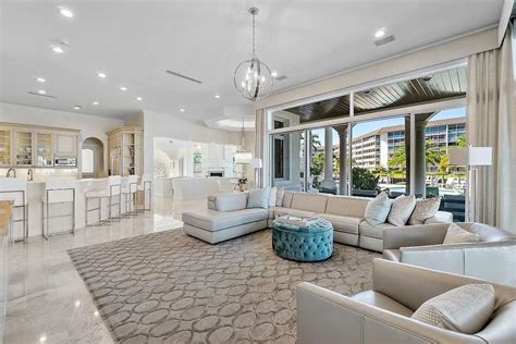 Luxurious Boca Raton Transitional Estate With Custom Kitchen And Home