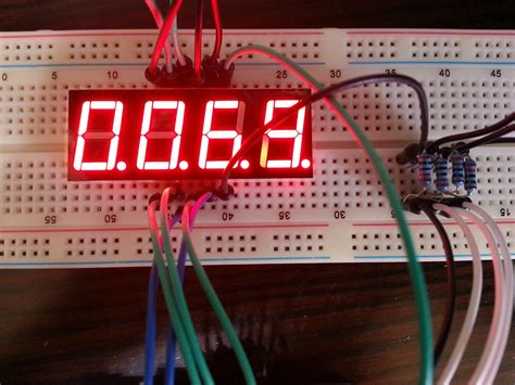 Using A 4 Digit 7 Segment Display With Arduino 7 Steps Images Images