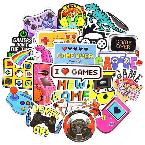 Buy Qtl Classic Gaming Stickers For Laptop Stickers For Kids Adults