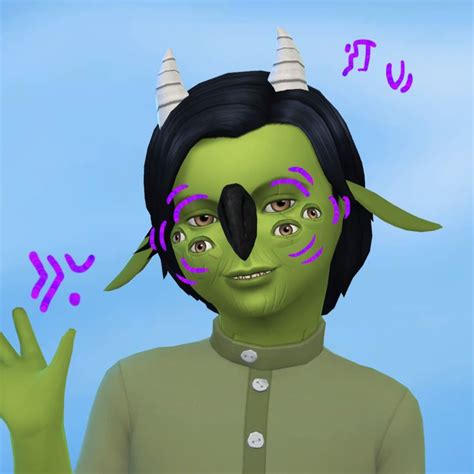 Zaneida And The Sims 4 — 6 And 4 Eyes For Children And Toddlers They