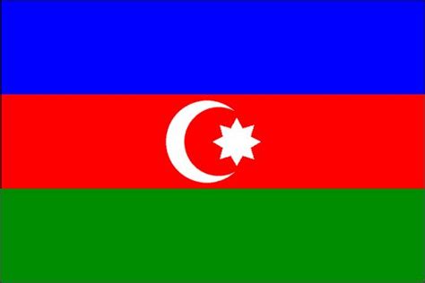 Flag Azerbaijan Travel