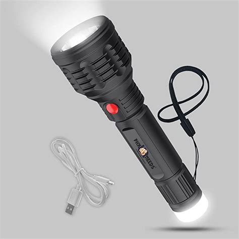 Buy Pick Ur Needs Emergency Rechargeable Flashlight Torch Light Led