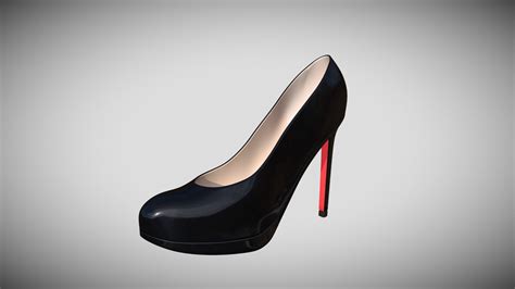 Louboutin High Heels 3d Model By Fox1 Benkenobix 33817ea Sketchfab