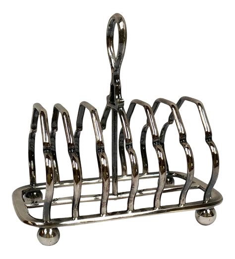 vintage english silver toast rack on toast rack downton abbey decor serving dishes