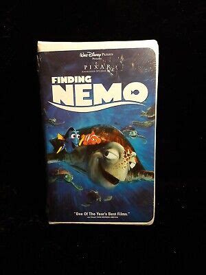 Walt Disney Finding Nemo Pixar Animated Studios Film VHS Movie NEW