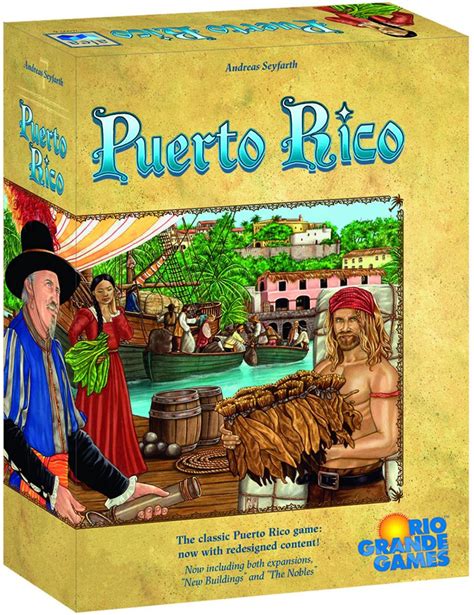 Puerto Rico Deluxe Edition Board Game At Mighty Ape Nz