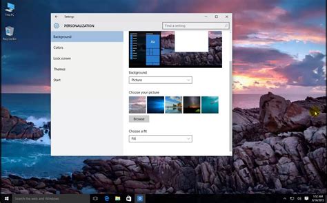 การปรับ Deskop Background Windows 10 พื้นหลังคอมพิวเตอร์ อัพเดทข้อมูล
