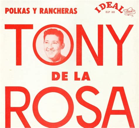 Factor Tejano Tony De La Rosa Polkas Y Rancheras