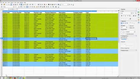 Open Office Spreadsheet Templates In Openoffice Calc Templates