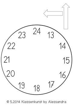 Uhr vorlage mit ziffernblatt zum kostenlosen herunterladen und drucken. Pin on time