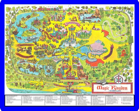 Disney World Map Magic Kingdom