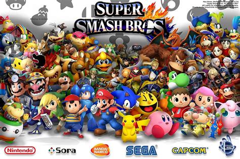 Super Smash Bros Para Wii U Y Ds Smash Bros Fondo De Pantalla