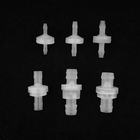 1pcs 3mm 12mm Mini Plastic One Way Non Return Flow Back Check Valve For