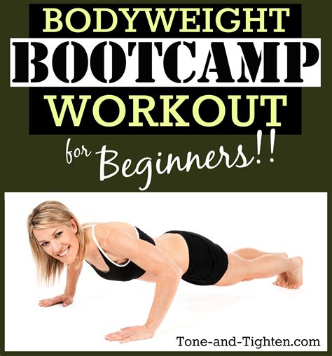 bootcamp workouts for beginners