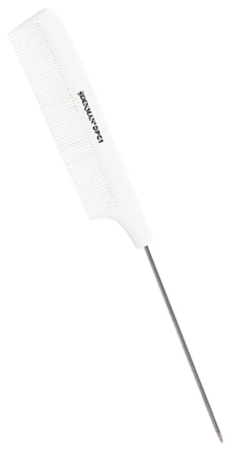 Precision Professional Pin Tail Comb Dpc1 Wht Buy Denman