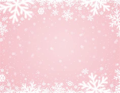 Pink Snowflake Background Illustrations Royalty Free Vector Graphics