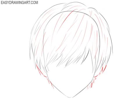 How To Draw Anime Hair Easy Drawing Art How To Draw Anime Hair