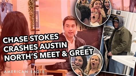 Chase Stokes Crashes Austin Norths Outer Banks Fan Meetup At American