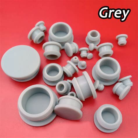 Snap On Silicone Rubber Blanking End Caps Tube Inserts Plug Bung 25mm