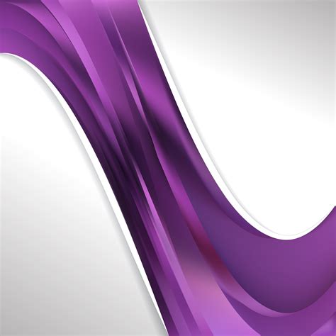 Abstract Purple Wave Design Background