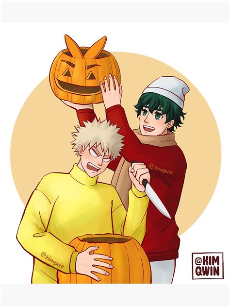 Halloween 2021 Bakudeku Sticker For Sale By Kimqwin Redbubble