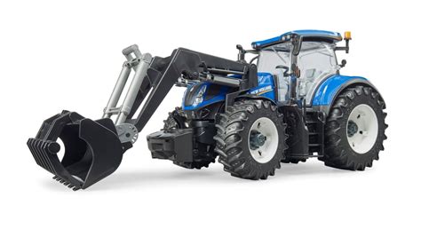 Bruder Spielzeug 03121 New Holland T7315 Frontlader Traktor Schlepper