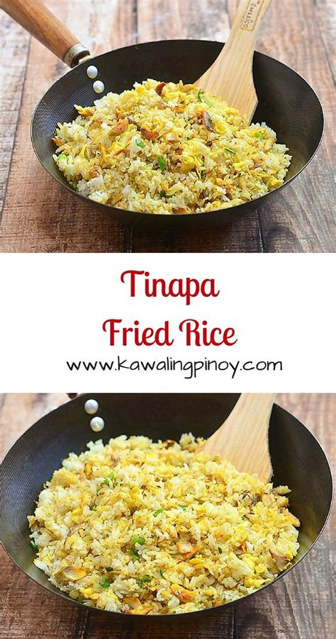 Add lentils and rice, and bring back to a boil before dropping to low. Tinapa Fried Rice | Recipe | Fried rice, White rice ...