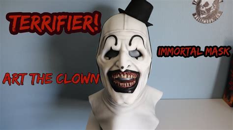 Terrifier Art The Clown Silicone Mask By Immortal Town