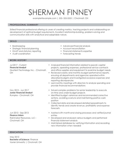Cv templates find the perfect cv template. Finance Resume Skills / Financial Controller Resume ...