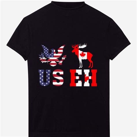 official useh america canada flag funny usa american canadian shirt hoodie sweater longsleeve