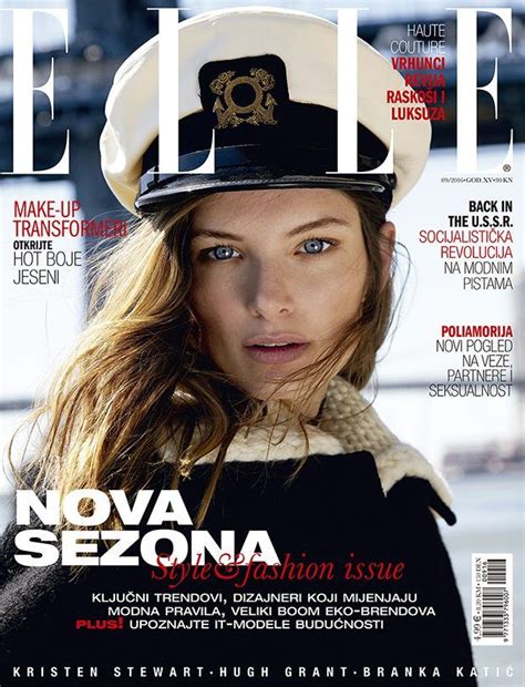 Ava Smith By Rocío Ramos For Elle Croatia Cover Story Fashion Cover