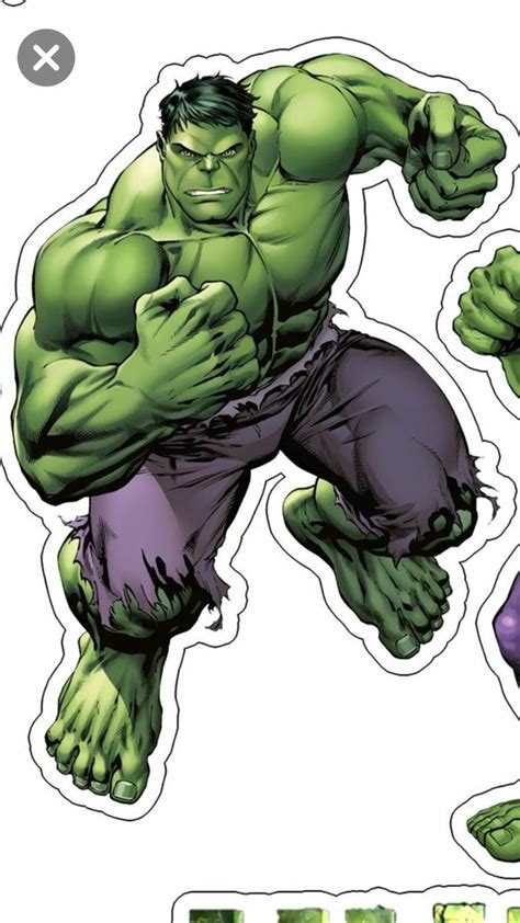 Molde Hulk Para Imprimir