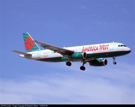N669aw Airbus A320 232 America West Airlines Stephen Wilcox