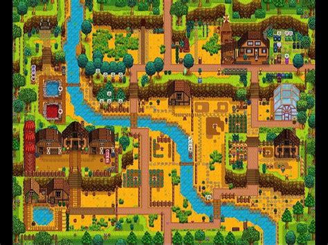 Stardew Valley Hilltop Farm Layout Farm Layout Stardew Valley Progreso