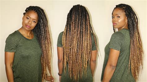 The Most Realistic Faux Dreads Super Light Quick Install Reusable