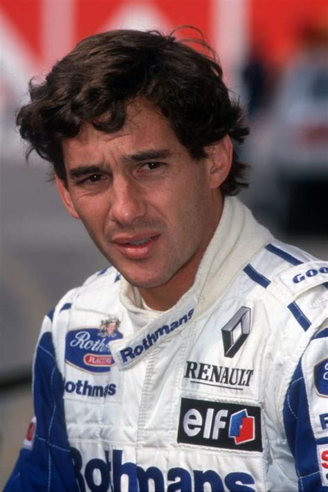 Ayrton Senna Portret 1994 De Site Vol Formule 1 Foto Posters