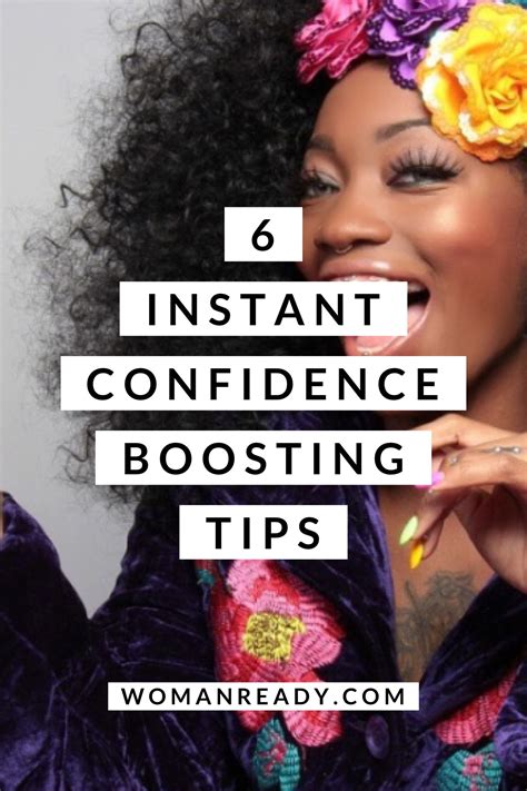 6 Instant Confidence Boosters | Women, Body confidence, Confidence