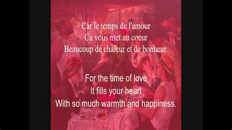 Maryline (original motion picture soundtrack), 2017. Le Temps de l'Amour - Françoise Hardy (lyrics and ...