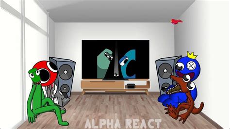 Rainbow Friends React To Alphabet Lore Now I Know My Abcs Epilogue Mike Salcedo Youtube
