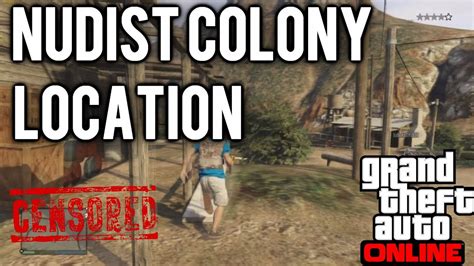 Gta Online Nudist Colony Easter Egg Location Youtube