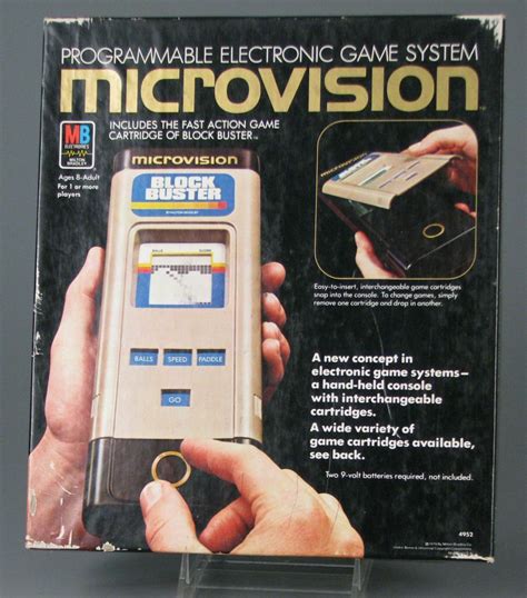 Microvision Was The Very First Handheld Game Console That Used