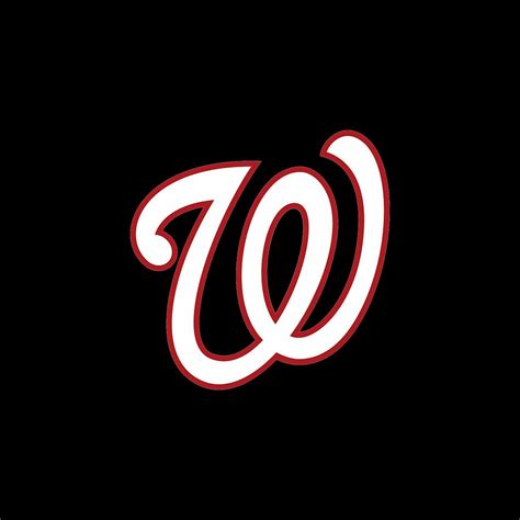 Washington National Baseball Team Logo Digital Art By Jaron Kunze