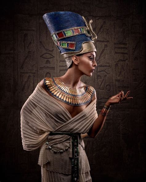 Nefertiti Egyptian Fashion Ancient Egyptian Dress Egyptian Costume
