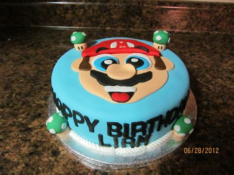Super Mario Birthday Cake - CakeCentral.com