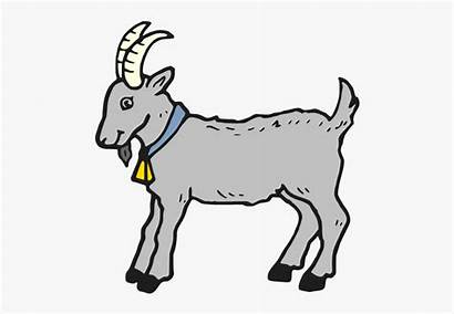 Goat Clipart Clip Cartoon Goats Billy Kid