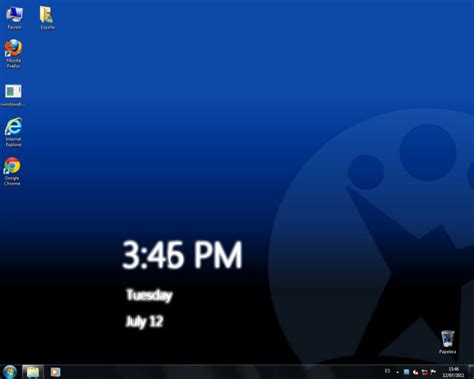50 Desktop Wallpaper Clock Windows 7