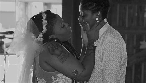 Black Lesbian Couple Wedding Black Lesbians Lesbian Wedding Lesbian